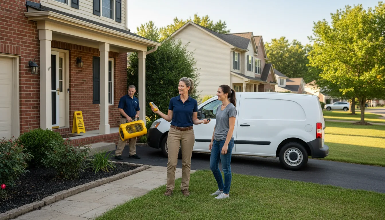Water restoration image for Flood Water Cleanup, Removal And Restoration Services in Cosby, TN